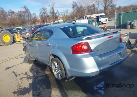 2013 Dodge Avenger Se z USA, uszkodzony, nr VIN 1C3CDZAB9DN687899